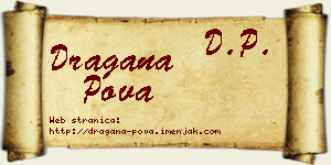 Dragana Pova vizit kartica